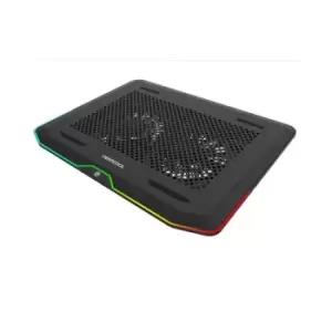 Image of DeepCool N80 RGB notebook cooling pad 43.9cm (17.3") 800 RPM Black