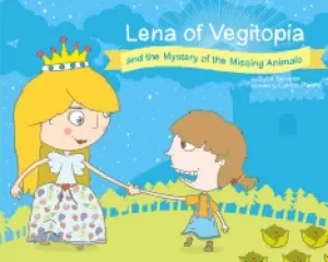 Image of lena of vegitopia and the mystery of the missing animals vegan childrens bo