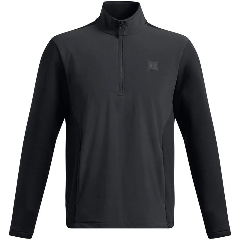 Image of Under Armour Mens Drive Pro Moisture-Wicking Stretchy Knit Waterproof Vest Grey male L