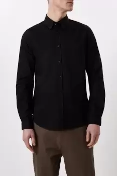 image of Plus Long Sleeve Pocket Oxford Shirt