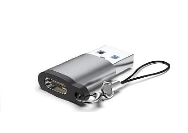 Image of Microconnect USB3.0ACFB-KEY cable gender changer USB C USB A Black. Si