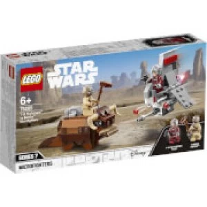 image of LEGO Star Wars: T-16 Skyhopper vs. Bantha Microfighters (75265)