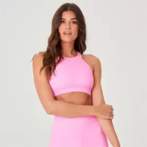 image of Onzie High Crop Top - Pink