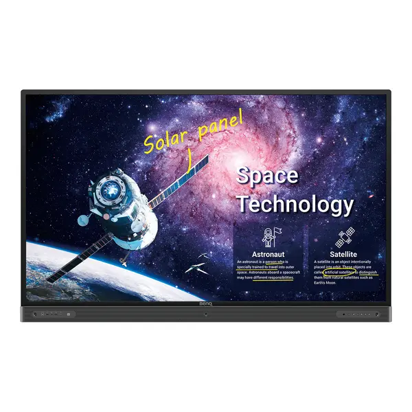 Image of BenQ RP7502 75" 4K Ultra HD LED Monitor
