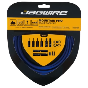 Image of Jagwire Mountain Pro Brake Cable Kit Sid Blue