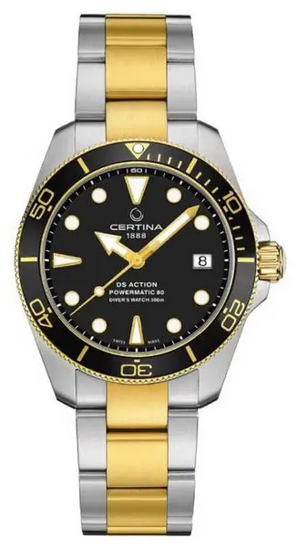 image of Certina C0328072205100 DS ACTION Diver 38MM Powermatic Watch