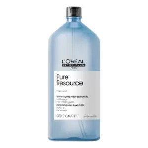 image of LOreal Professionnel Serie Expert Pure Resource Purifying Professional Shampoo 1500ml