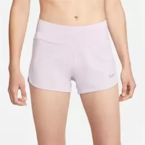 Image of Nike Eclipse Womens Running Shorts - Purple