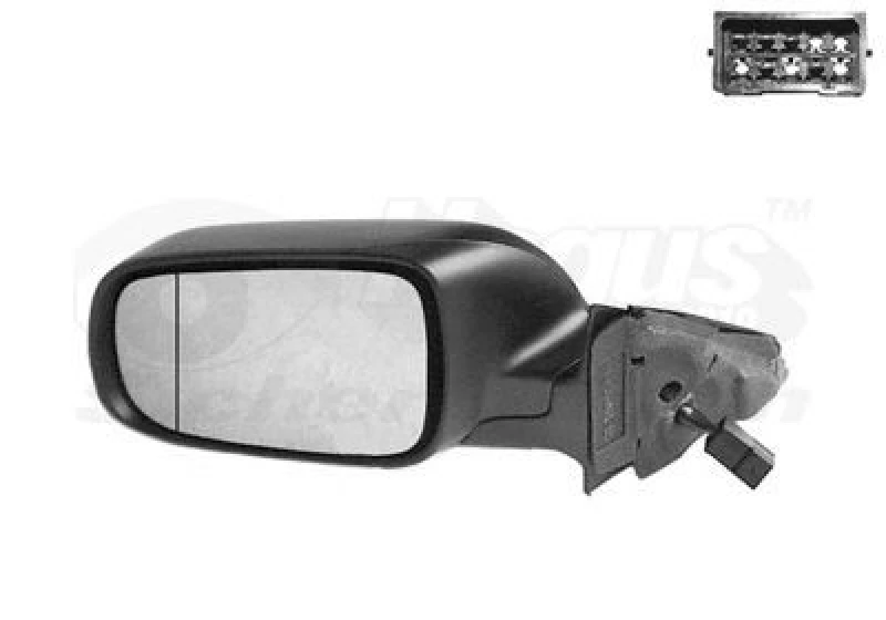 Image of VAN WEZEL Wing mirror VAN WEZEL 0323807