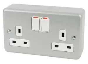 Image of Honeywell K2946Alm Socket, Surface, 13A, 2Gang