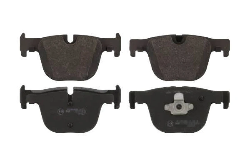 Image of Blue PRINT ADB114238 Brake pad set Rear Axle, prepared for wear warning indicator, with piston clip Brake Pad Set,disc brake (402)