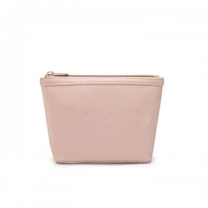 Image of Ted Baker Neevie Crosshatch Makeup Bag - Pink