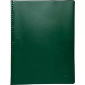 Image of Exacompta Display Books PVC A4, 10 Pkts, Green, Pack of 10