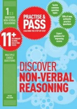 Image of Practice and Pass 11+. Level 1 Discover Non-Verbal Reasoning by Peter Williams Book