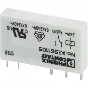 image of PCB relays 60 Vdc 6 A 1 change over Phoenix Contact