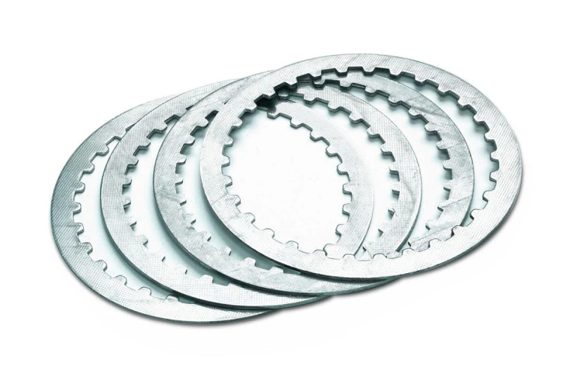 Image of MES335-9 - TRW Steel Clutch Drive Plate Kit For Honda CB 1300 DC 1997-1999 Silver MES335-9