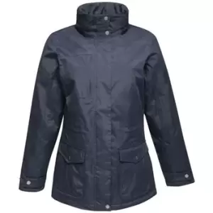 image of Professional DARBY III Waterproof Insulated Jacket womens Parka in Blue - Sizes UK 10