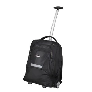 image of Lightpak MASTER Laptop Trolley Backpack Black for 15.4" Laptops