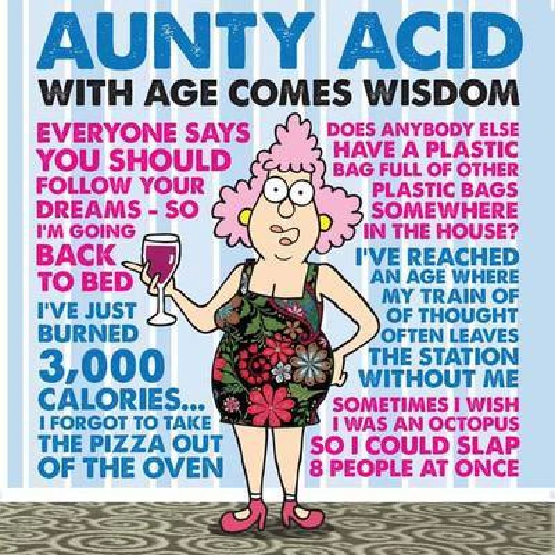 Image of Aunty Acid by Ged Backland Hardback