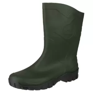 Image of Dunlop Unisex Adult Dee Garden Wellies (10.5 UK) (Green/Black)