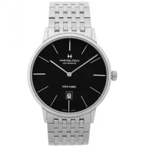 image of American Classic Automatic Black Dial Stainless Steel Mens Watch