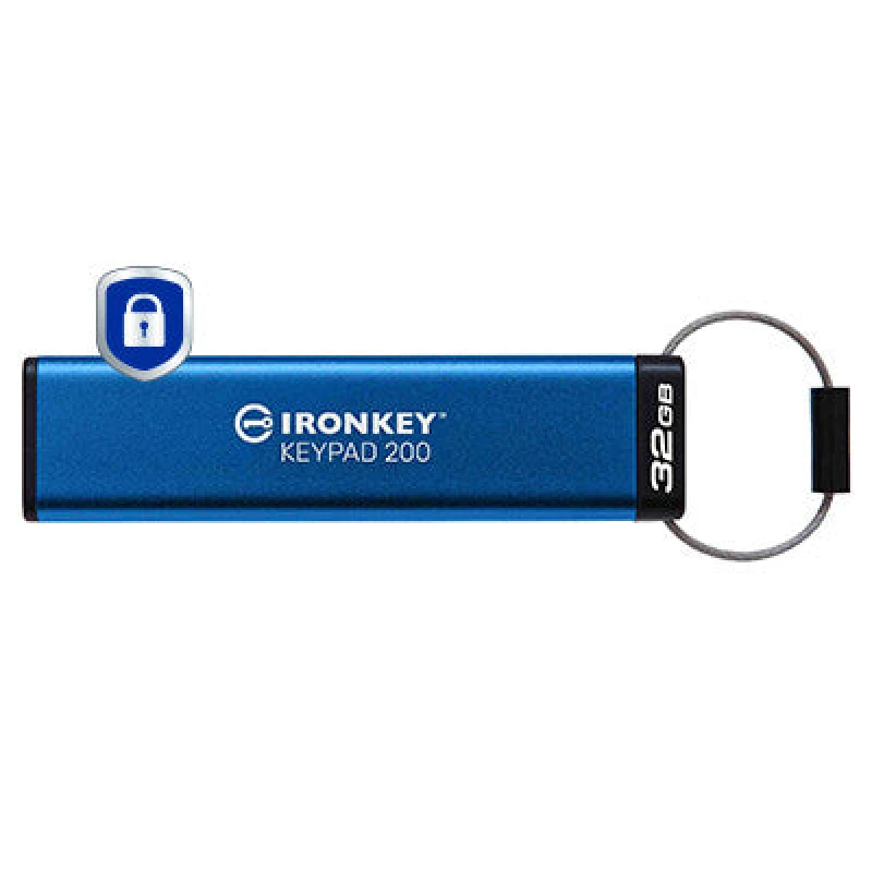 Image of 32GB IRONKEY KEYPAD 200 AES-256