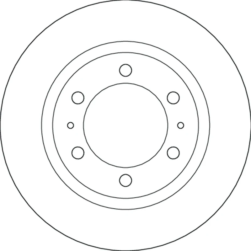 Image of Brake disc TRW DF6817S