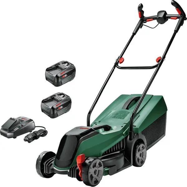 image of Bosch CityMower 18-32 18V 2 x 4Ah Li-ion Cordless Rotary Lawnmower