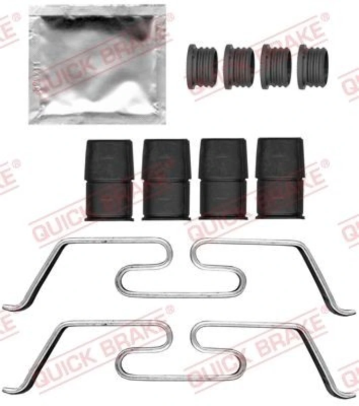 Image of QUICK BRAKE Brake pad fitting kit QUICK BRAKE 109-0090