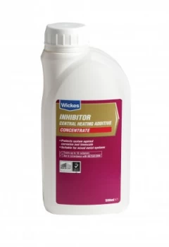 Image of Wickes Concentrate Central Heating System Protector and Inhibitor - 500ml