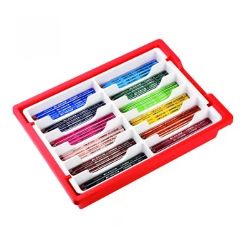 image of Stabilo Trio Thick Colouring Pencils Classpack Pack of 96 20396