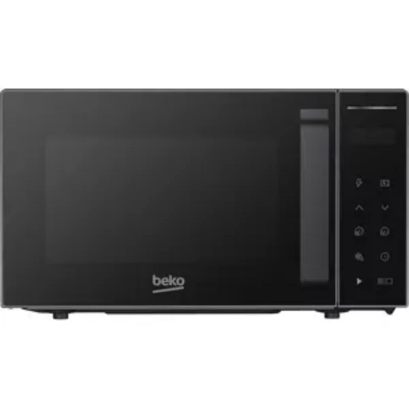 image of Beko Compact Solo MOC20240G 26cm High, Freestanding Small Microwave - Graphite