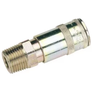 Image of Draper 1/2" BSP Taper Male Thread Verte x Air Coupling (Sold Loose)