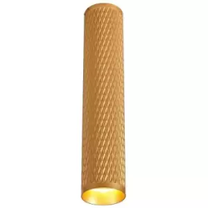 Image of 30cm Surface Mounted Ceiling Light, 1 x GU10, Champagne Gold - Luminosa Lighting