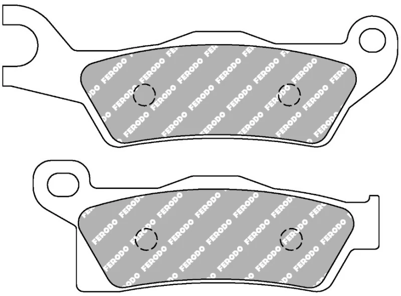 Image of FERODO FDB2273SG Brake pad set Rear Axle Brake Pad Set,disc brake (402)