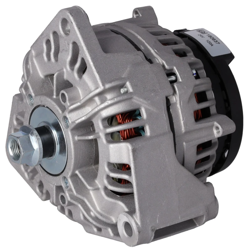 Image of FEBI BILSTEIN 180637 Generator Alternator Charging Current: 120A, Voltage: 24V Alternator (4)