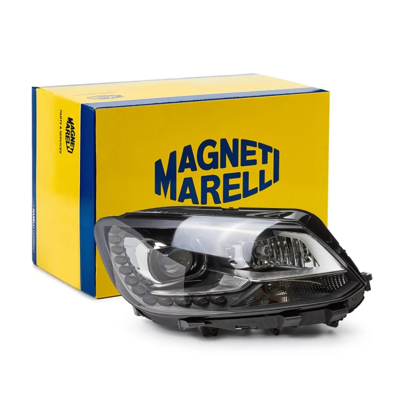 Image of MAGNETI MARELLI 711307023546 Headlights H7, Right, with bulbs, Bi-Xenon Headlight (259)