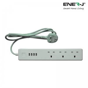 Ener-J WiFi UK Power Extension Strip