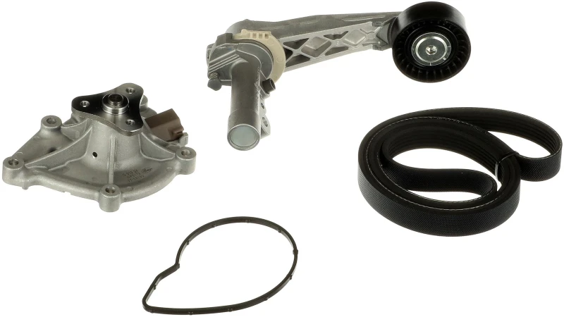 Image of GATES Water Pump + V-Ribbed Belt Kit GATES KP16PK903XS
