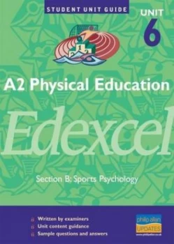 Image of A2 Physical Education Unit 6 b Section B Sports Psychology by Matt Stevens Paperback