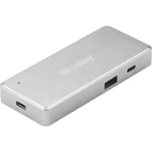 Image of Sandberg USB-C+A CFast+SD Card Reader