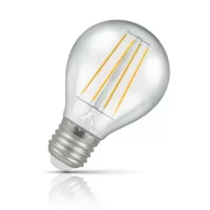 Image of Crompton Lamps LED Golfball 4W E27 Filament Warm White Clear (45W Eqv)