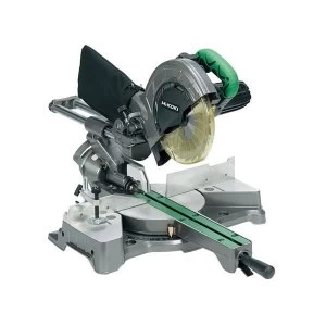 image of HiKOKI C8FSEB/J2 Sliding Compound Mitre Saw & Blade 216mm 1050W 110V