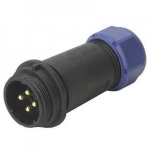 image of Weipu SP2111 P 12 II Bullet connector Plug straight Series connectors SP21 Total number of pins 12