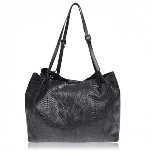 image of Firetrap Large Tote Bag - Black