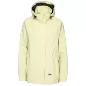 Image of Trespass Womens/Ladies Nasu II Waterproof Shell Jacket (S) (Limelight)