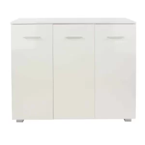 image of Lido 3 Door Sideboard, white