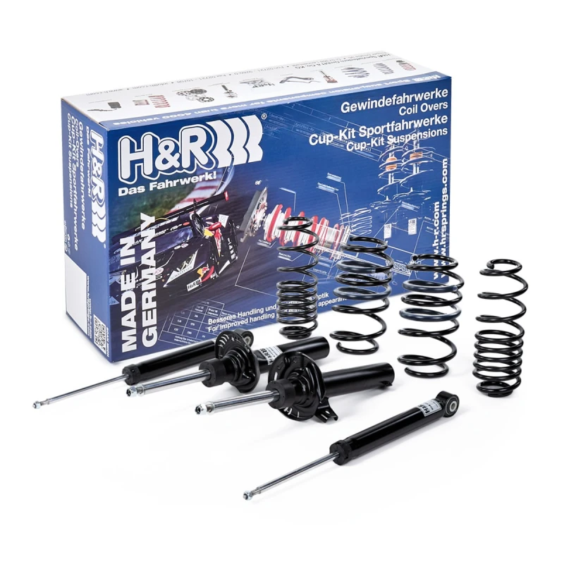 Image of Suspension kit, coil springs / shock absorbers H&R 31057-3