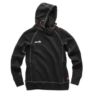 Image of Scruffs Womens Trade Hoodie Black - Size 12
