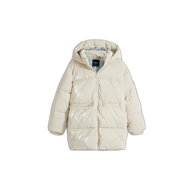 Image of Desigual Girl's Puffer jacket Desigual Cloud Blanc Female 5/6 ans